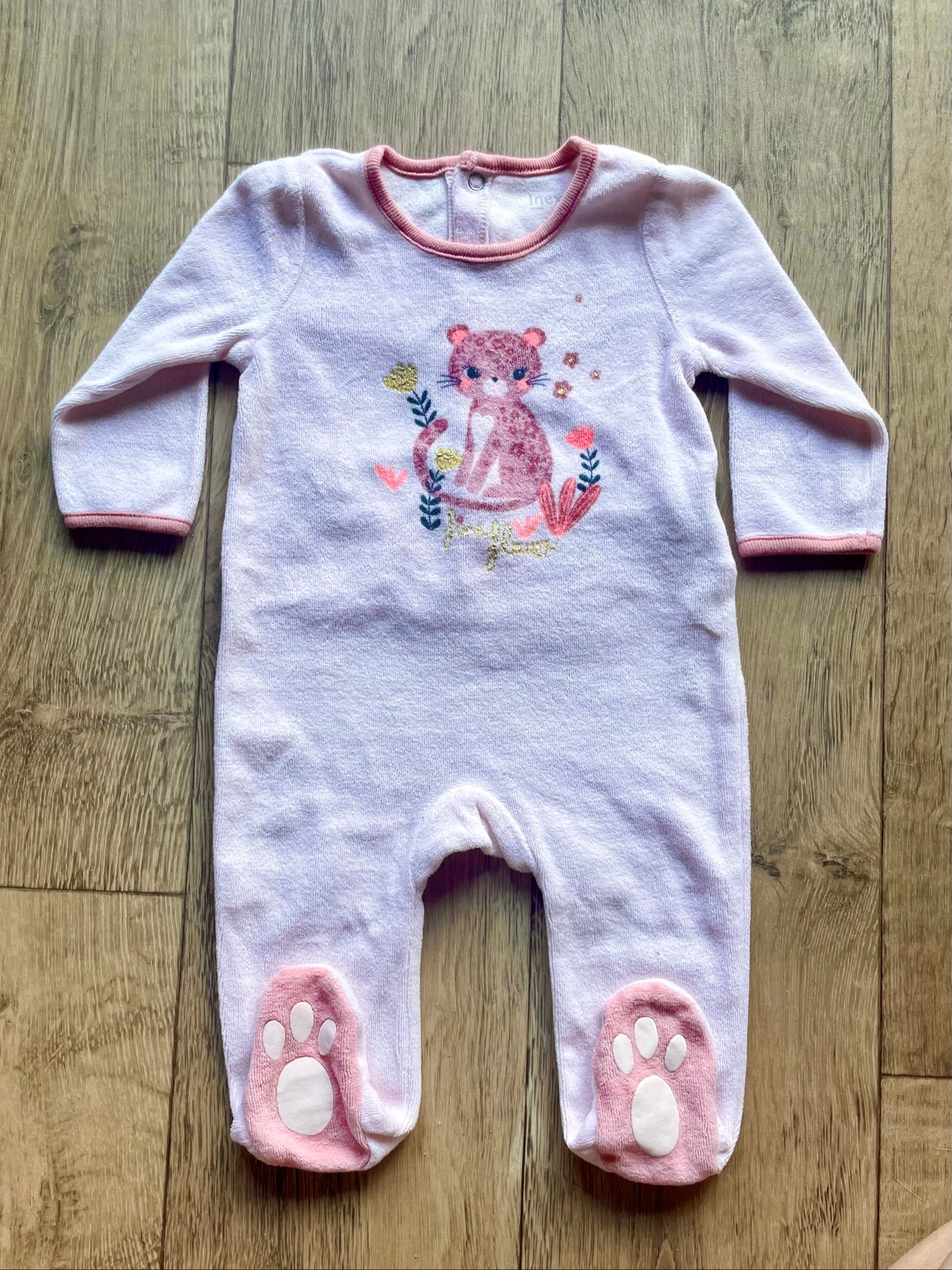 Lot of velvet pajamas size 3 months – photo 2